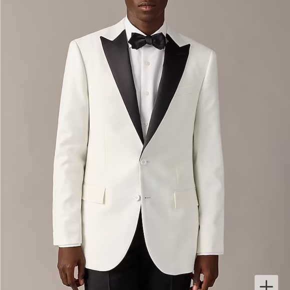 J crew antique linen Ludlow dinner jacket in Italian wool - Picture 2 of 5